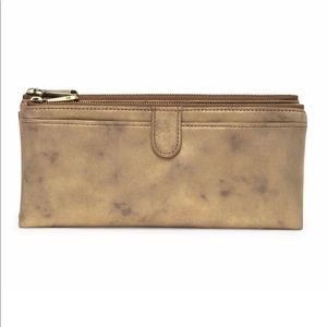 Hobo // Taylor Leather Wallet // Stardust